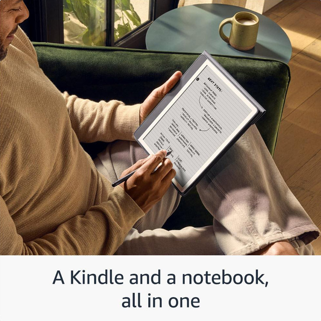 Kindle Scribe 64GB with Premium Pen (2024) - Metallic Jade